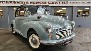 1964 Smoke Grey Morris Minor convertible