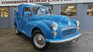 1971 RAC Blue Morris Minor van