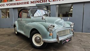 1967 Smoke Grey Morris Minor Convertible