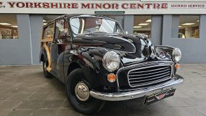 1966 Black Morris Minor Traveller (Full WRCC Build)