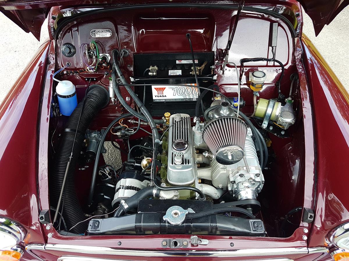 Morris minor store engine upgrade